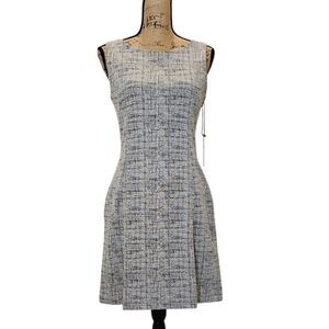 NWT Tahari Sleeveless Aline Dress Mini Dress Size 4